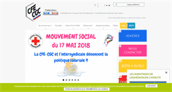 Desktop Screenshot of cfecgc-santesocial.fr